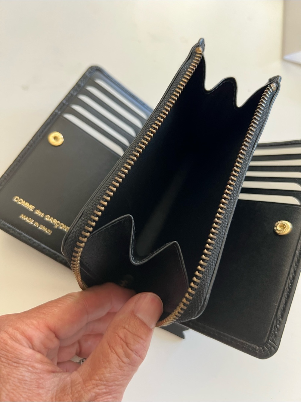 New Comme des Garçons Leather Wallet - Picture 7 of 10